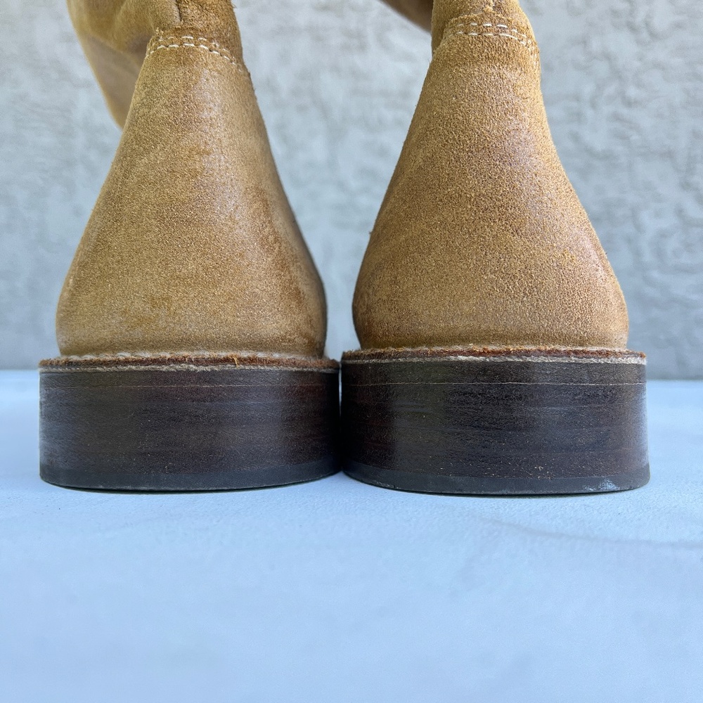 FRYE AND CO. Over the Knee Tan Leather Boots - Picture 3 of 16